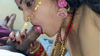 Desi first marriage married wife and hasband fucking with blowjob