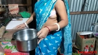 Indian bengali House Wife fucked long time with kitchen